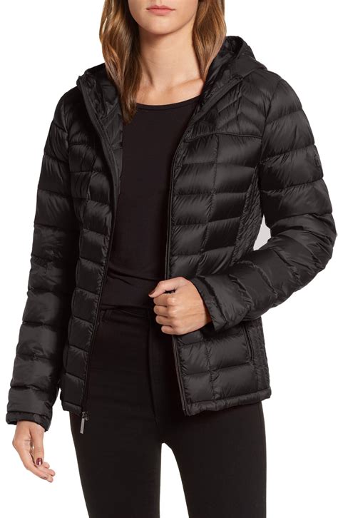 michael kors packable down puffer coat|Michael Kors ultra lightweight down.